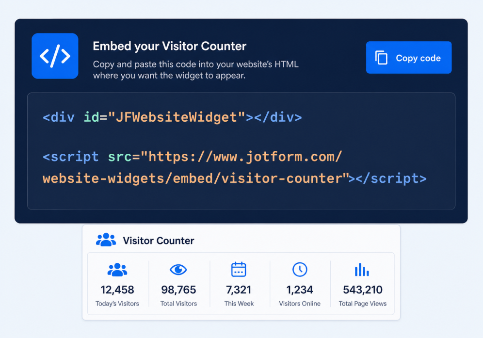 Embed it on your website
