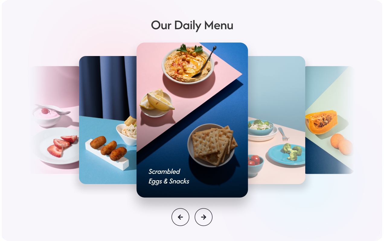 Create image-rich slide sections
