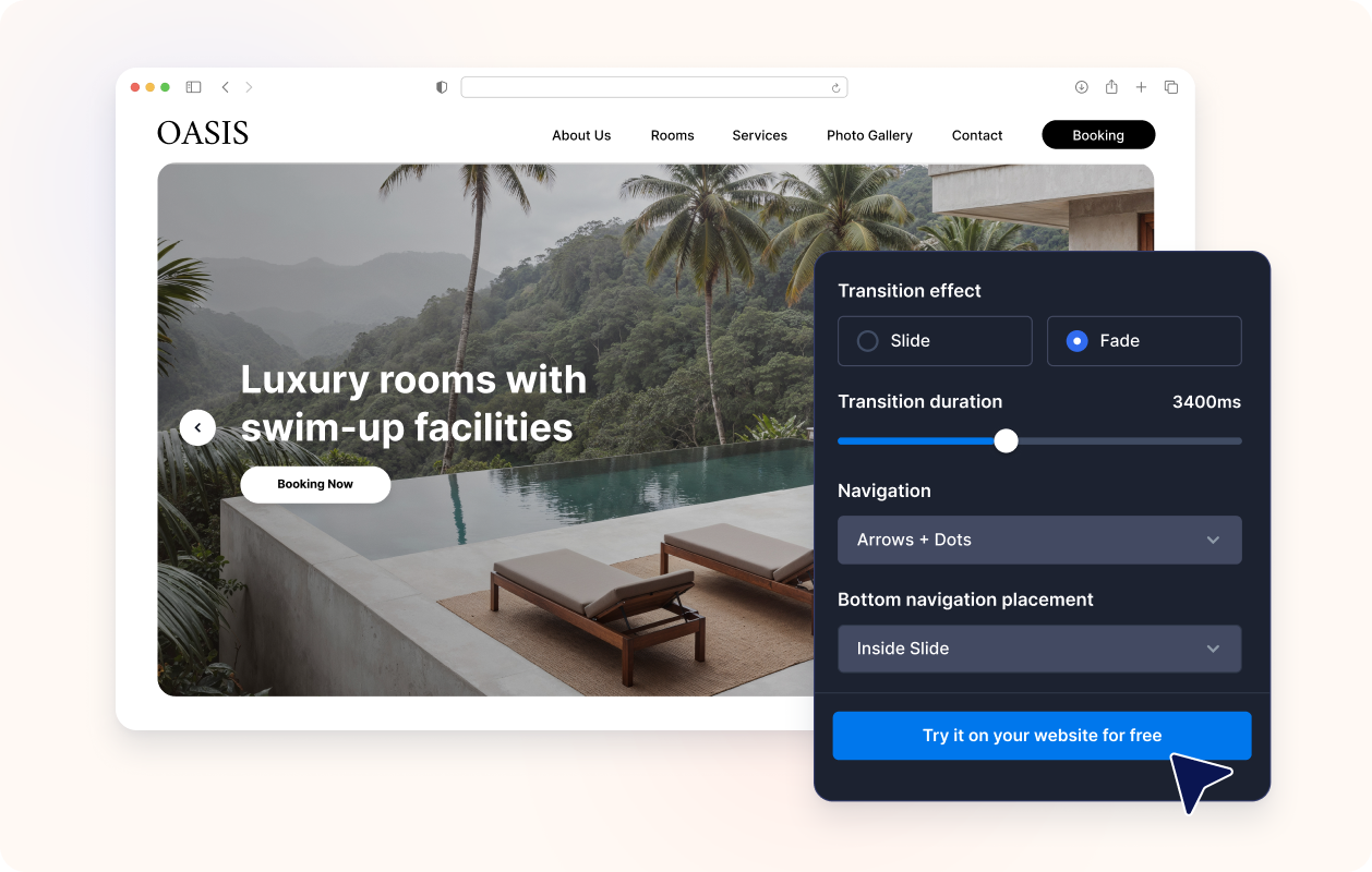 Keep banner content readable