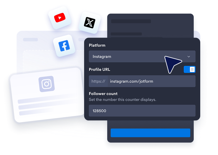 Add social profiles