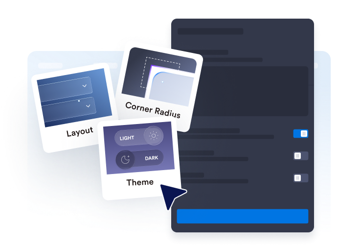 Customize layout and style