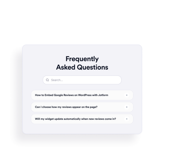 Create Your Own FAQ Widget in Seconds for Your Website