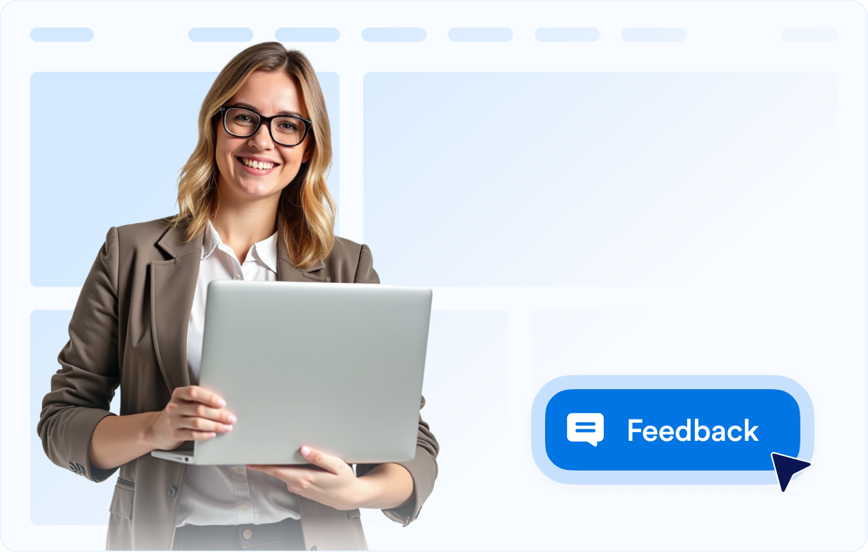 Add a floating Feedback launcher to any page