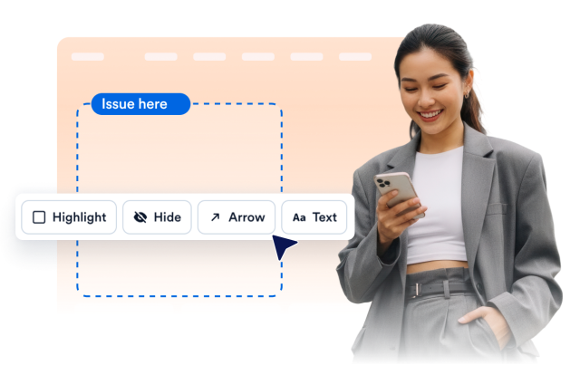 Capture Screenshots with Highlight, Hide, Arrow, and Text Tools