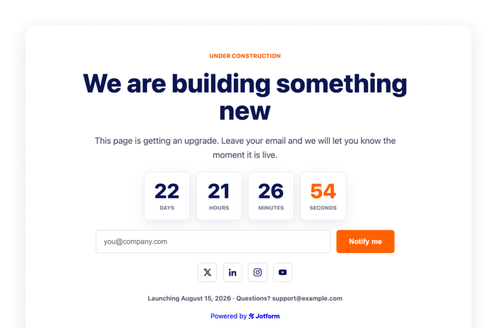Under Construction