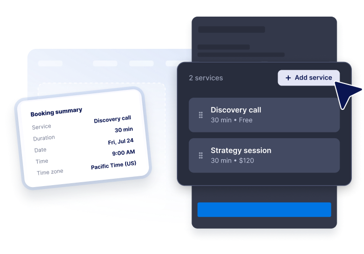 Add your services