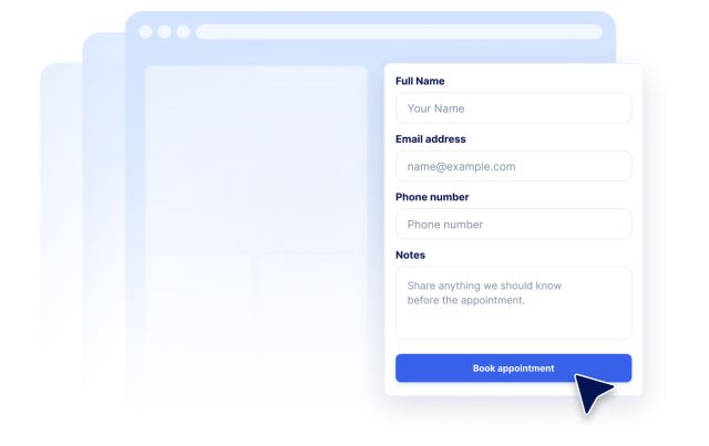 Collect Customer Details Before Confirmation