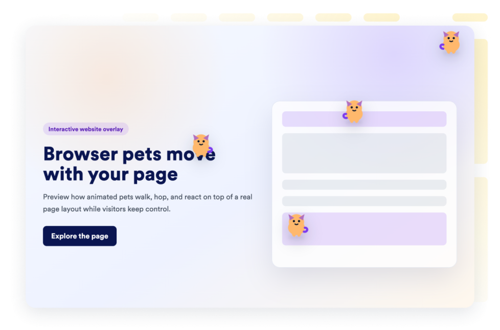 Browser Pets
