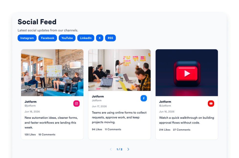 Social Feed