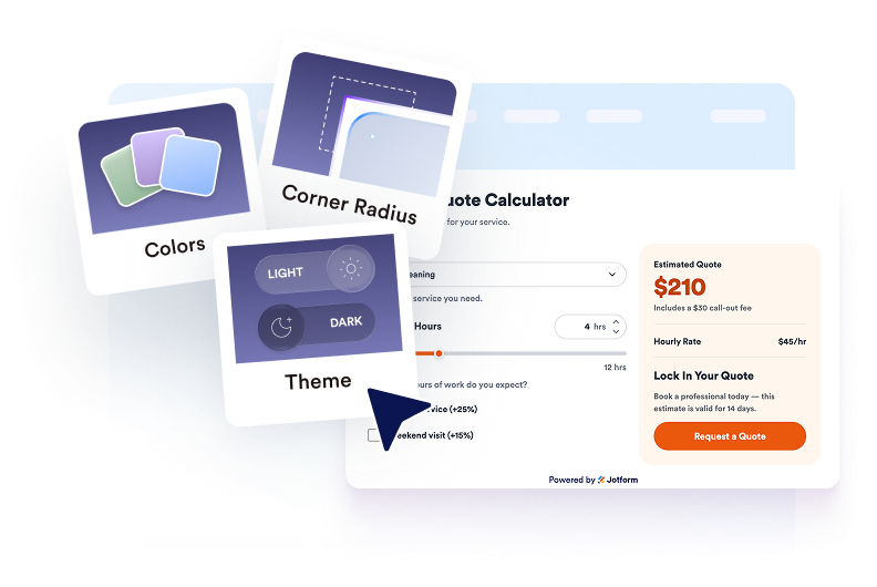 Customize the design