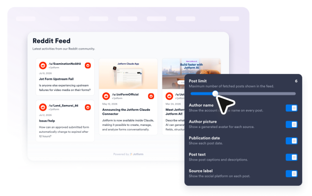 Control what visitors see first