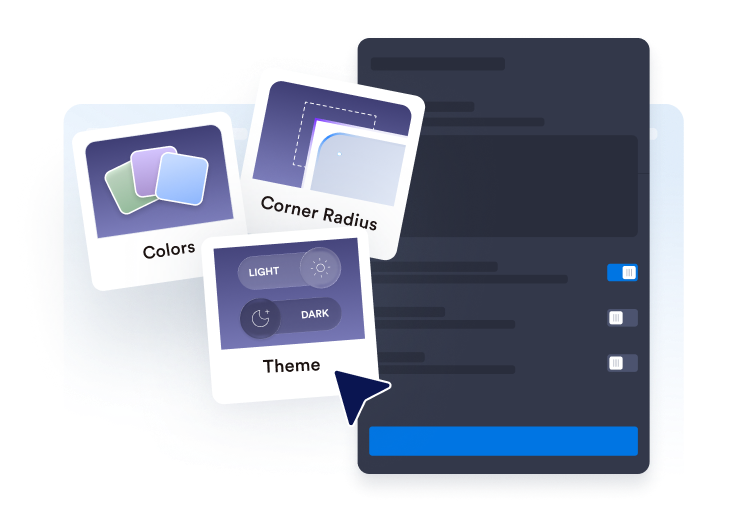 Customize the widget