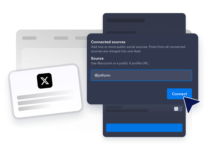 Connect an X profile