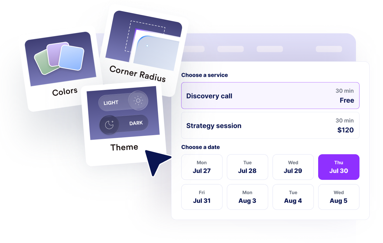 Match your brand and workflow