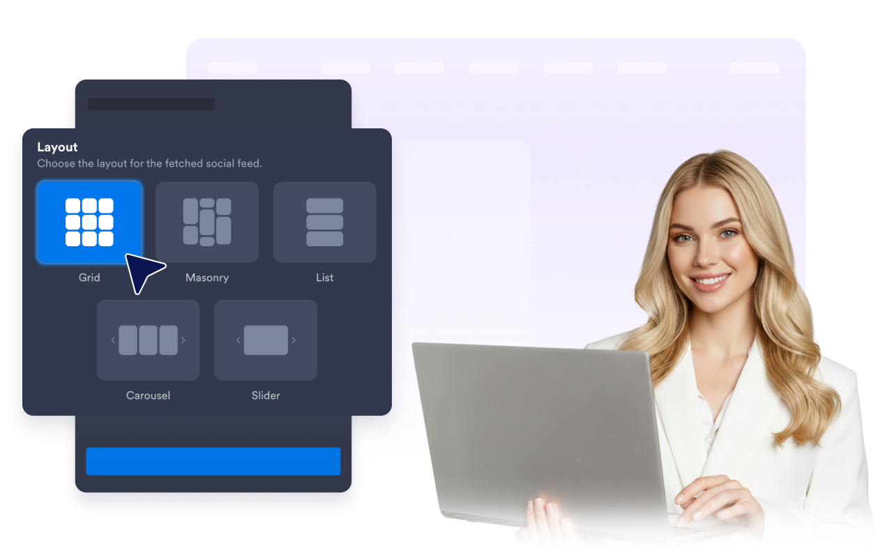 Fit visuals into your layout