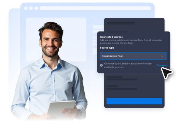Connect a public source