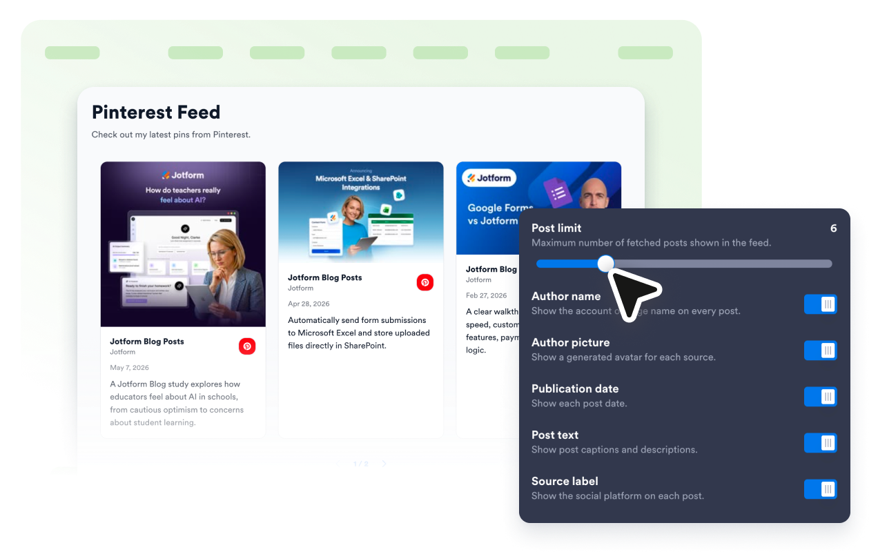 Keep the feed useful, not noisy