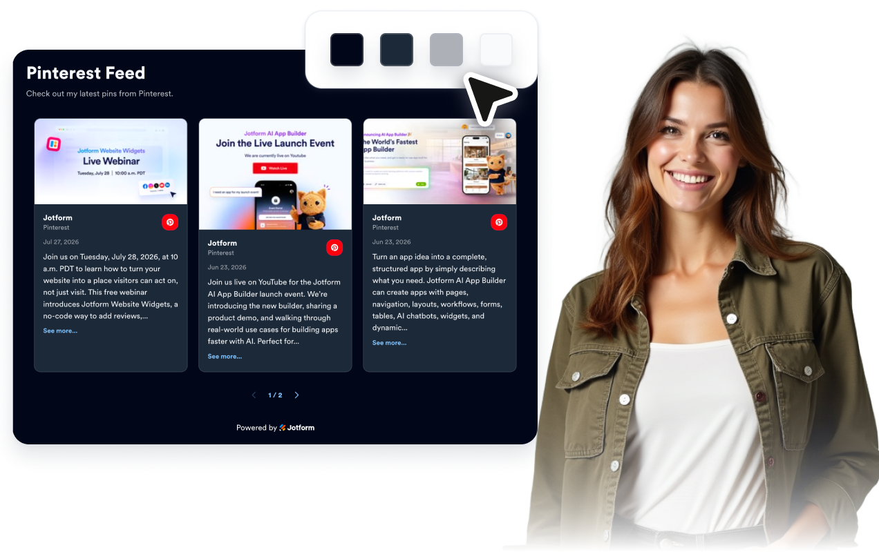 Make Pinterest feel native to your site