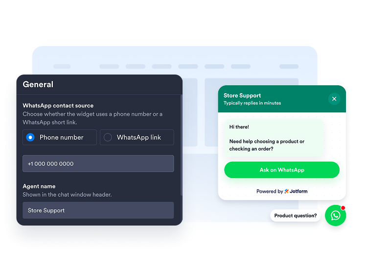Connect your WhatsApp contact
