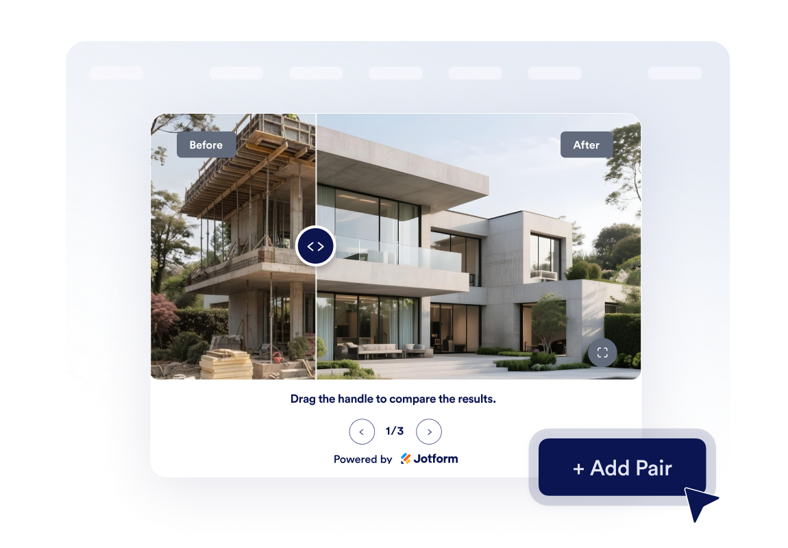 Create a small transformation gallery