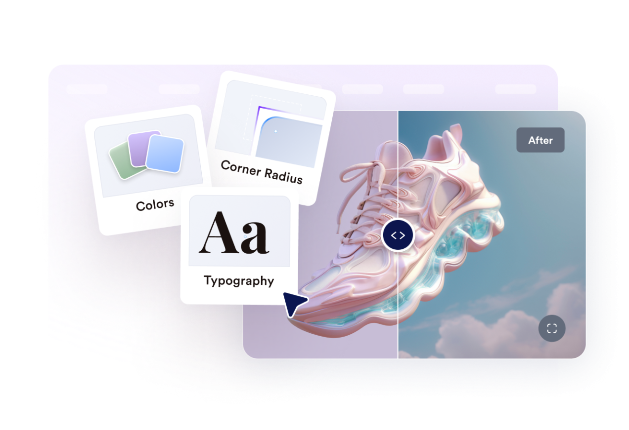 Match your website style