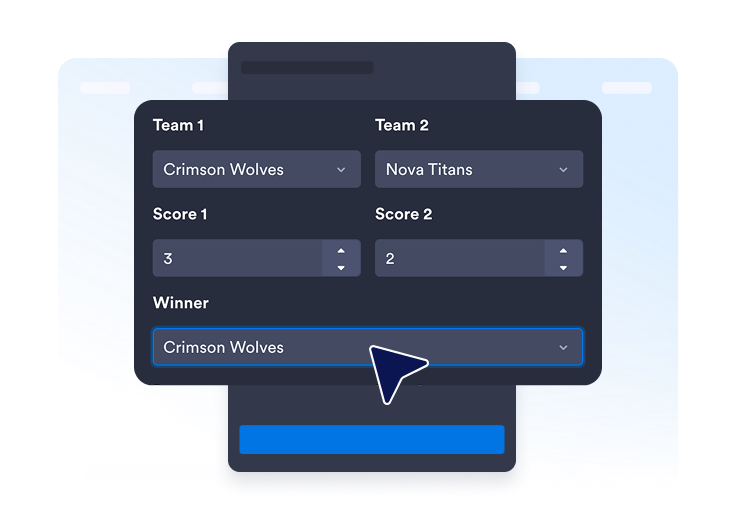 Add results and publish