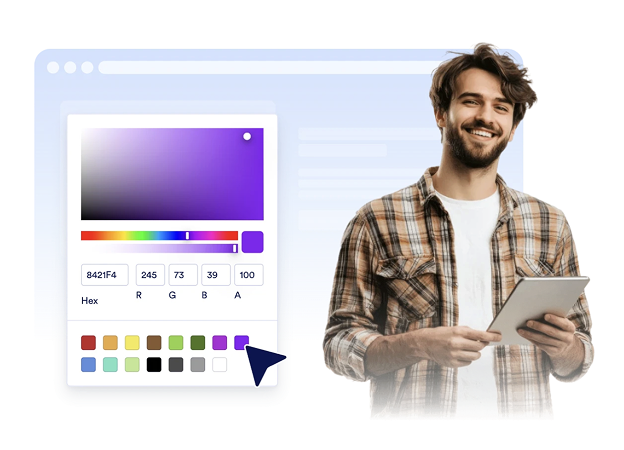Match the calendar to your website