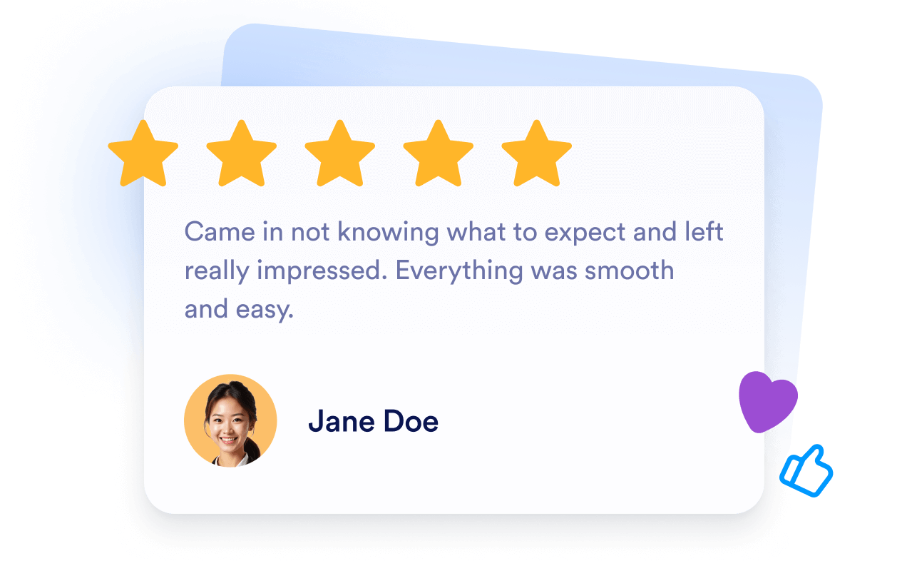 Build trust with Yelp reviews
