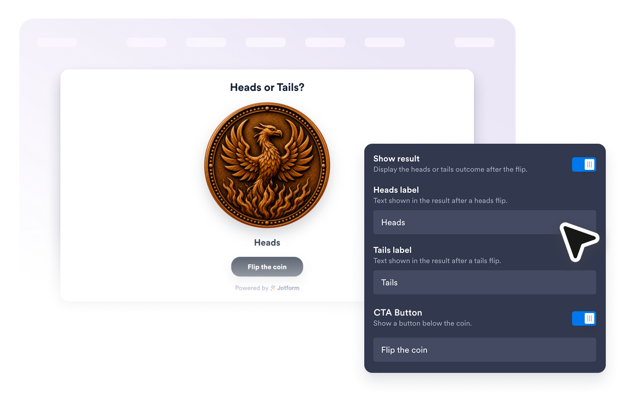 Customize labels for any decision