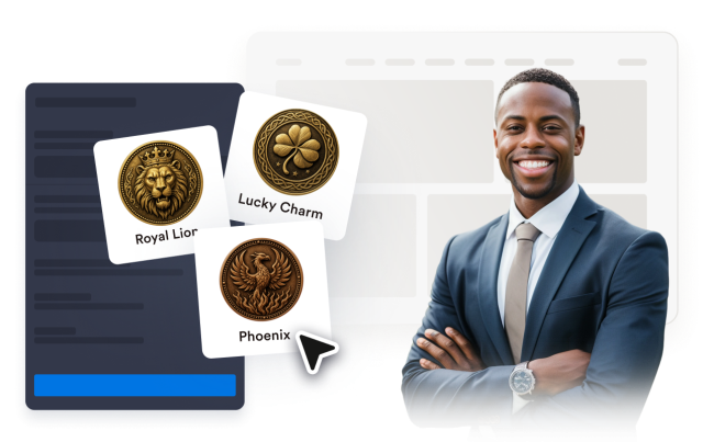 Choose a coin type and theme