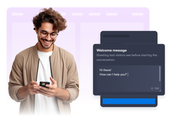 Custom Greeting and Start Method