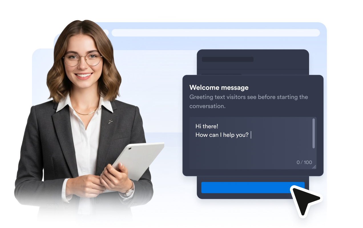 Set clear chat expectations