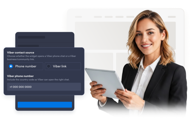 Connect Viber Without Code