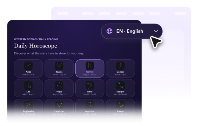 Language Support