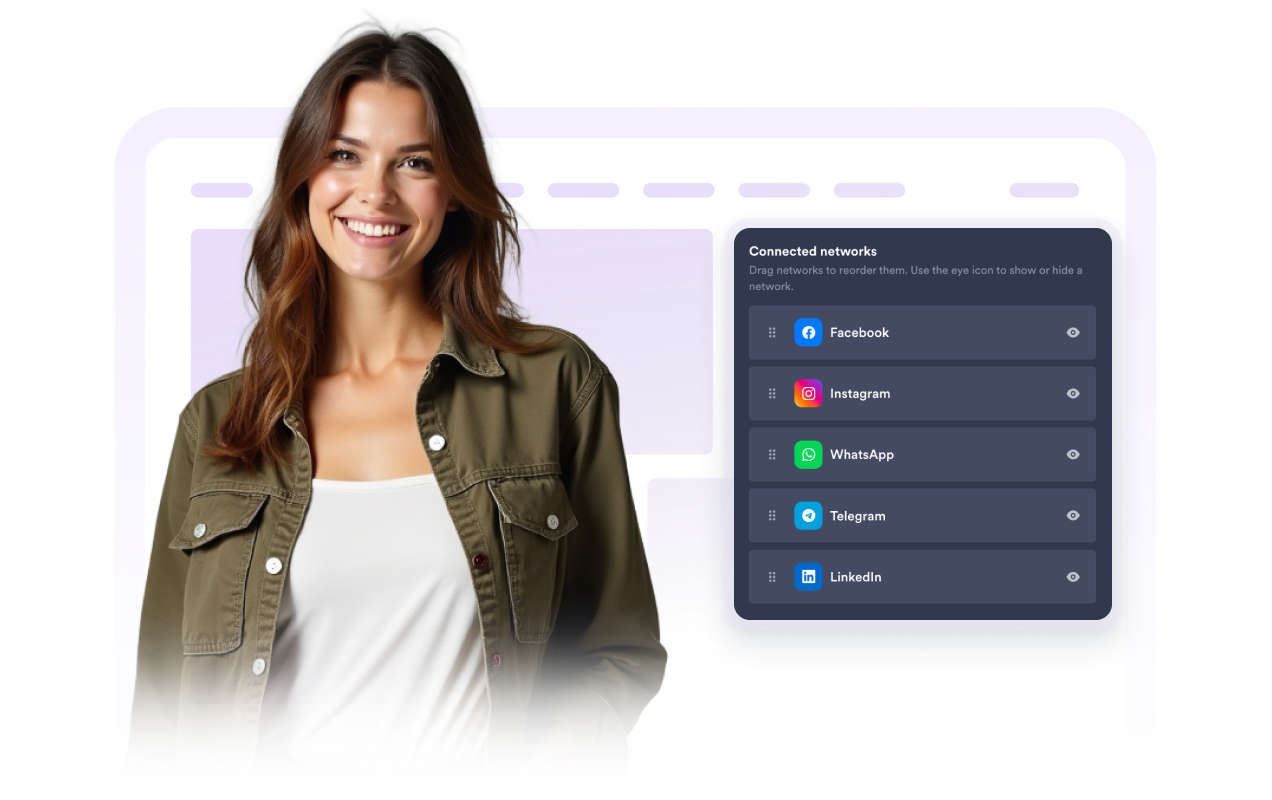 Control platform order and visibility