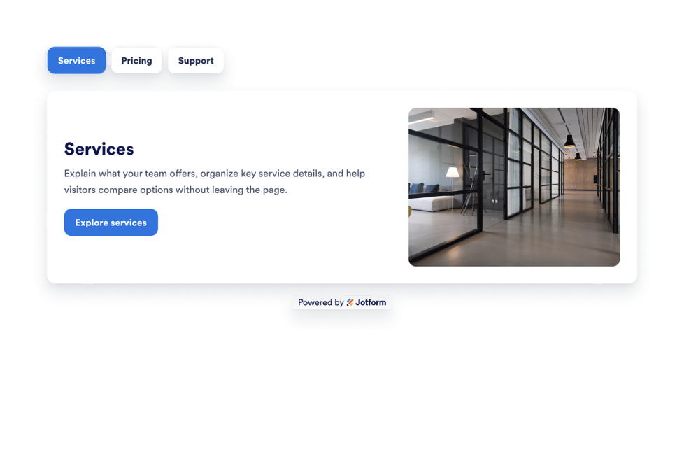 Tabs Widget