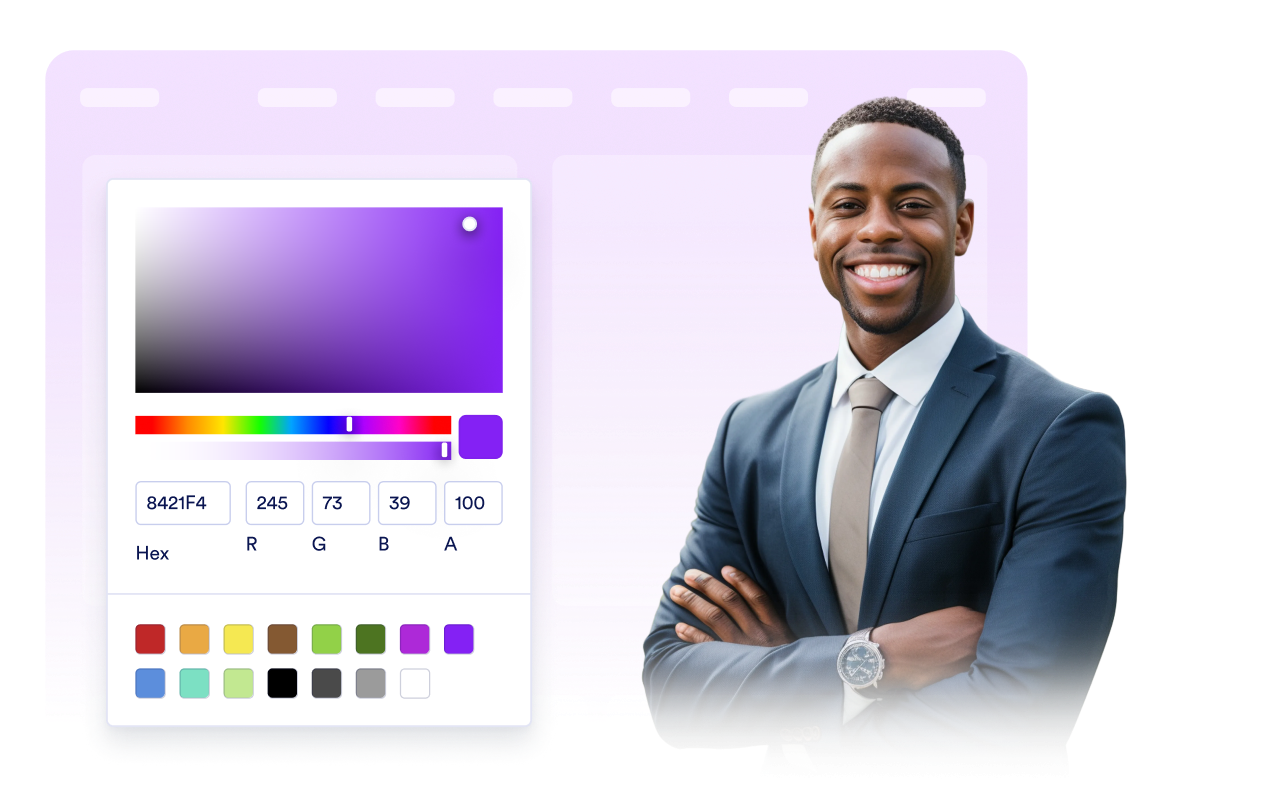 Match your website style