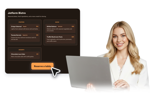 Add Reservation and Ordering CTAs