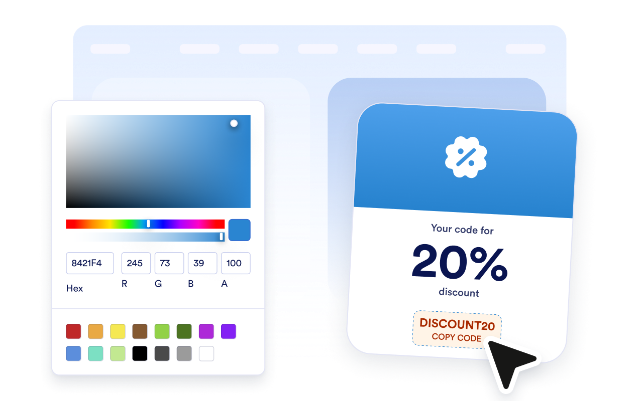 Match your brand and campaign