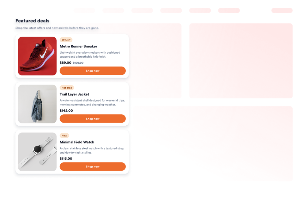 Product Cards