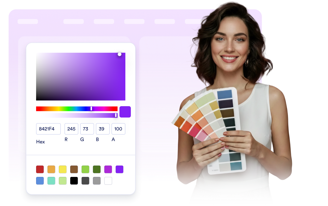 Match your website style
