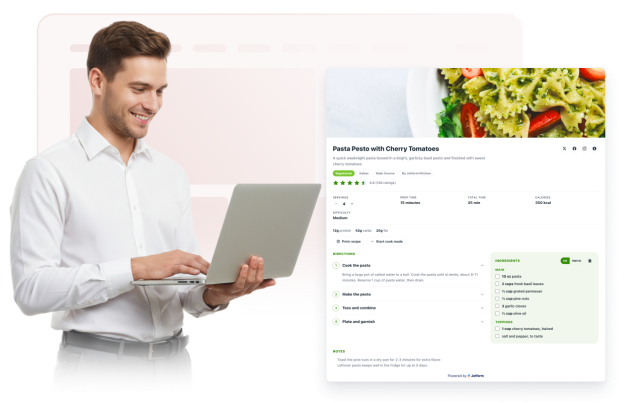 Add Structured Recipe Content