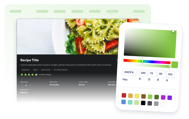 Match Your Site Design