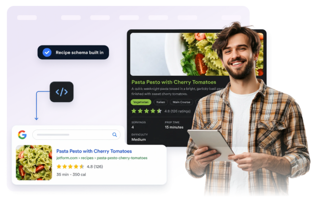 Include Recipe Schema Markup