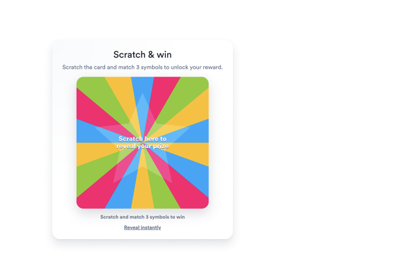Create Your Own Scratch Card Widget in Seconds for Your Website