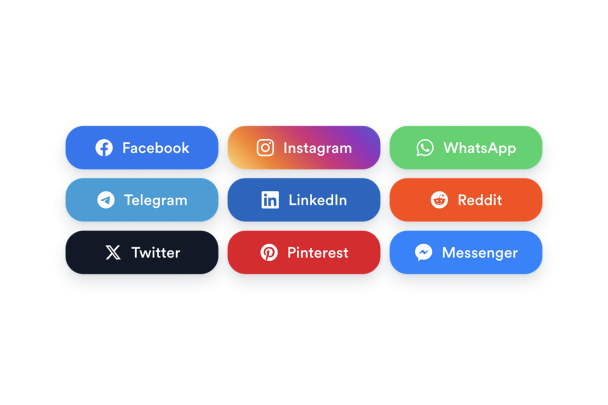 Create Your Own Social Share Widget in Seconds for Your Website