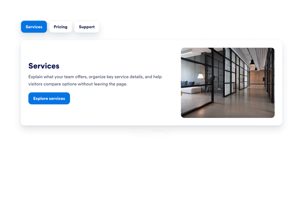Tabs Widget