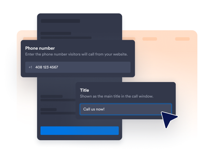 Add your phone number