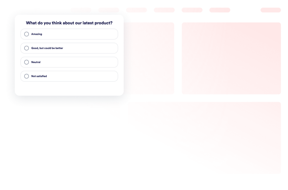 Poll Widget