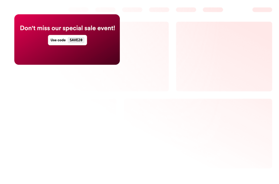 Announcement Bar